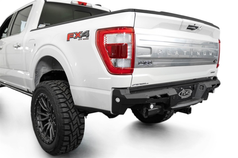 Ford F-150 Bumper - Rear - Addictive Desert Designs - Black Label - Hammer Black - `24-`27